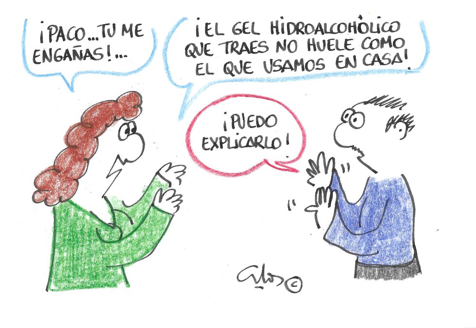 La viñeta de Villanueva, el engaño. La viñeta de Villanueva, el engaño.