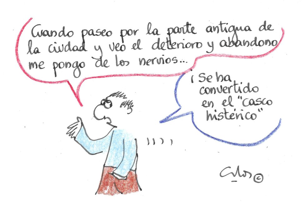 La viñeta de Villanueva, casco histérico. La viñeta de Villanueva, casco histérico.