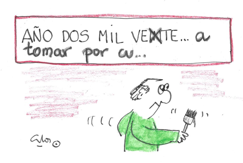 La viñeta de Villanueva, año dos mil... La viñeta de Villanueva, año dos mil...