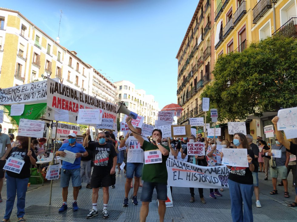 Momento de la manifestación Momento de la manifestación