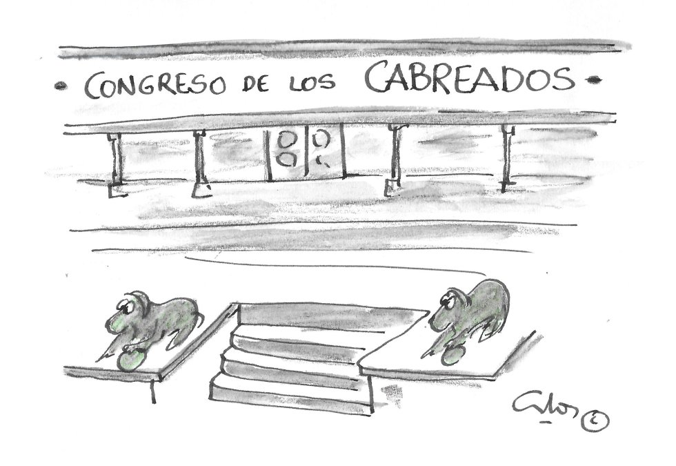 Cabreados. Cabreados.