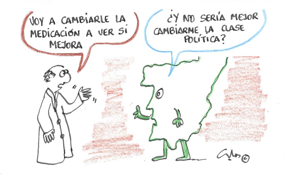 La viñeta de Villanueva, nueva medicación. La viñeta de Villanueva, nueva medicación.