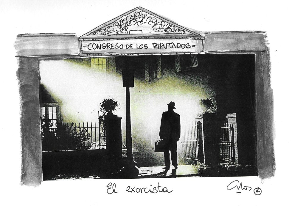 La viñeta de Villanueva, el exorcista. La viñeta de Villanueva, el exorcista.