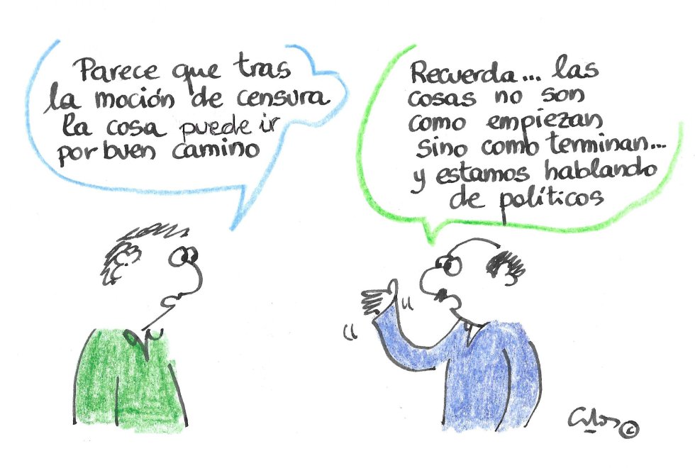 La viñeta de Villanueva, las cosas como son. La viñeta de Villanueva, las cosas como son.