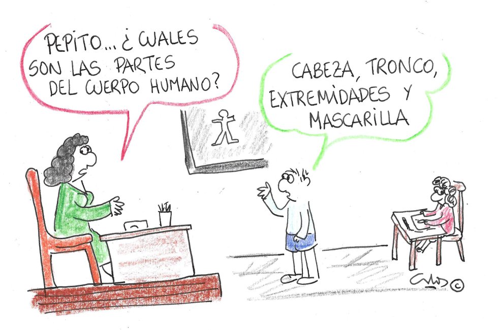 La viñeta de Villanueva, nuevo cuerpo humano La viñeta de Villanueva, nuevo cuerpo humano