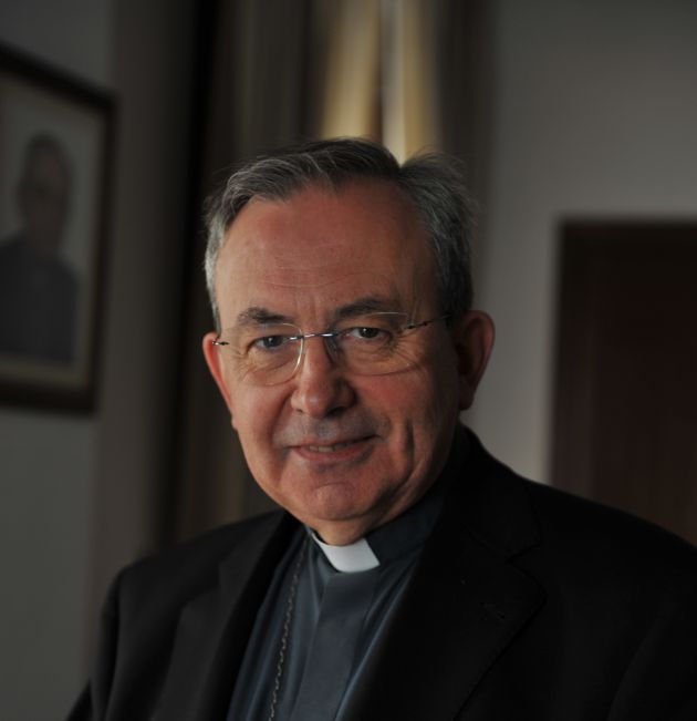 Imagen del obispo emérito Antonio Algora