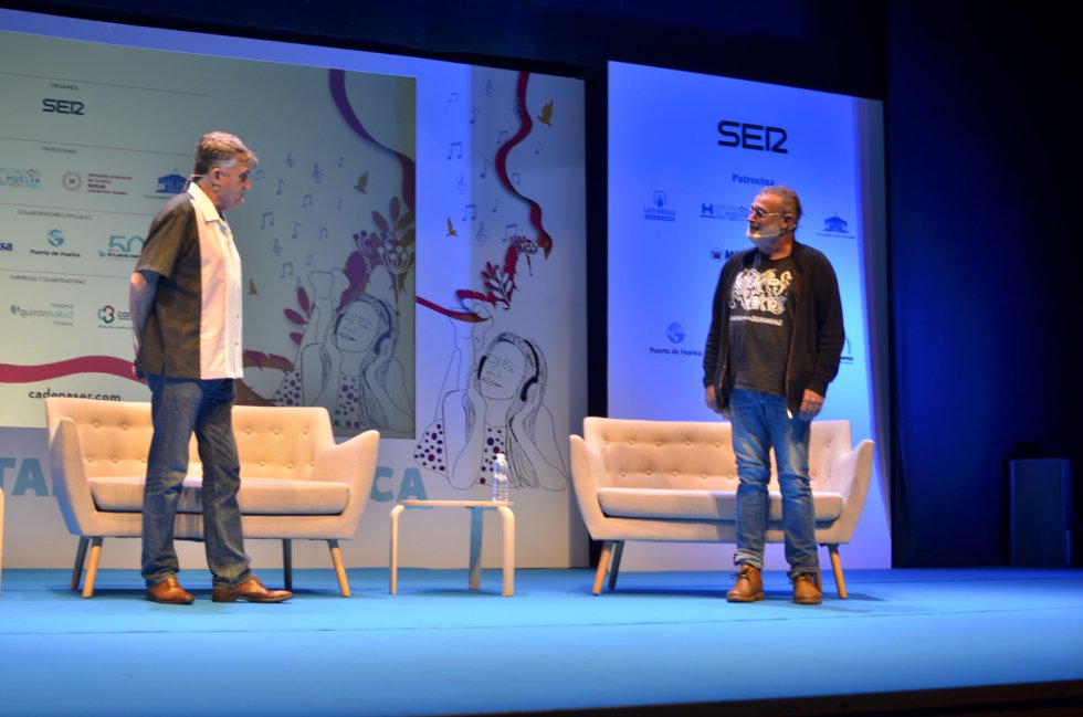 José Miguel Monzón "El Gran Wyoming" y Pablo Carbonell José Miguel Monzón "El Gran Wyoming" y Pablo Carbonell