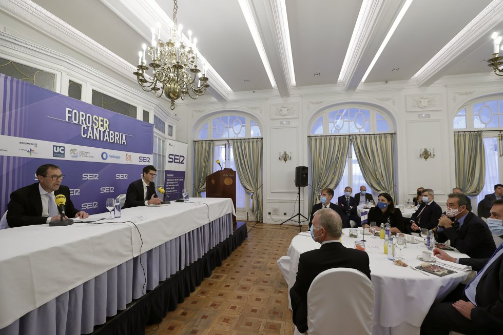 El Foro SER Cantabria se ha celebrado en el Hotel Real. El Foro SER Cantabria se ha celebrado en el Hotel Real.