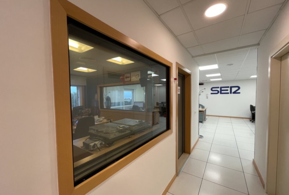 Estudios del centro de producción de Prisa Radio en Málaga Estudios del centro de producción de Prisa Radio en Málaga