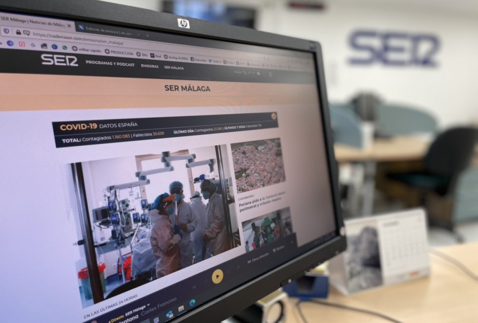 La web de SER Málaga se elabora en la propia redacción de la emisora La web de SER Málaga se elabora en la propia redacción de la emisora