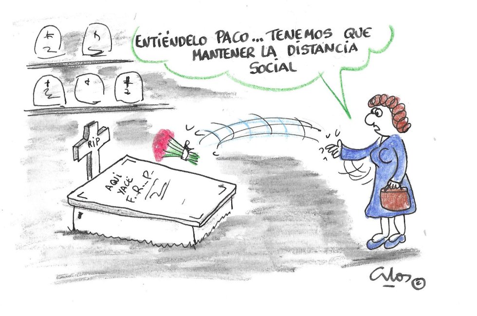 La viñeta de Villanueva, difuntos La viñeta de Villanueva, difuntos