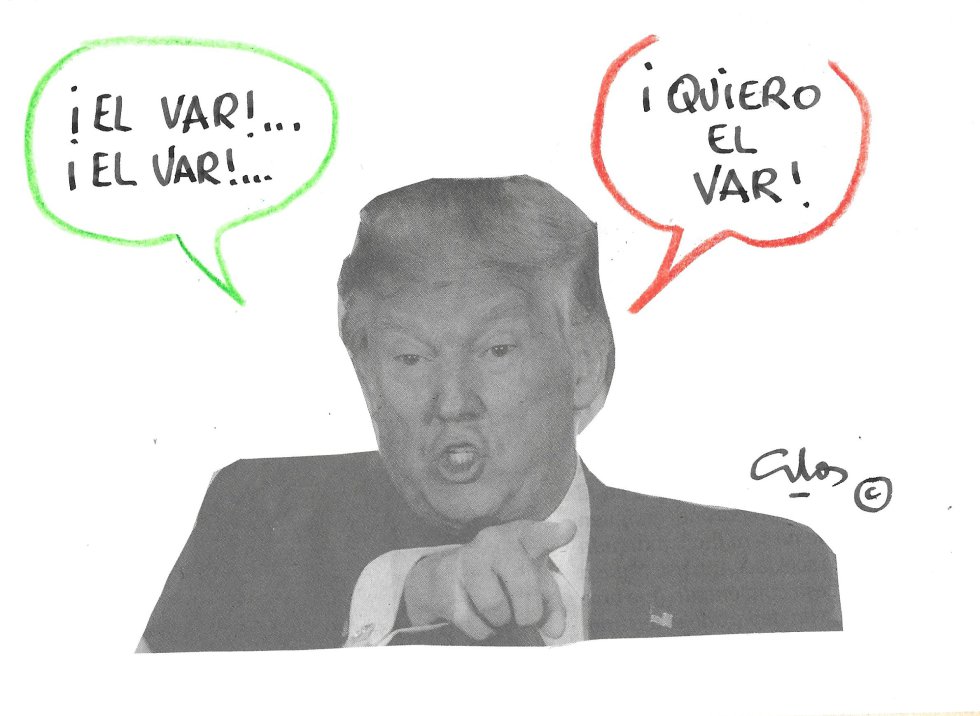 La viñeta de Villanueva, el VAR La viñeta de Villanueva, el VAR