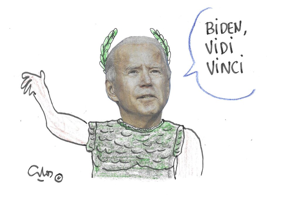 La viñeta de Villanueva, Biden La viñeta de Villanueva, Biden