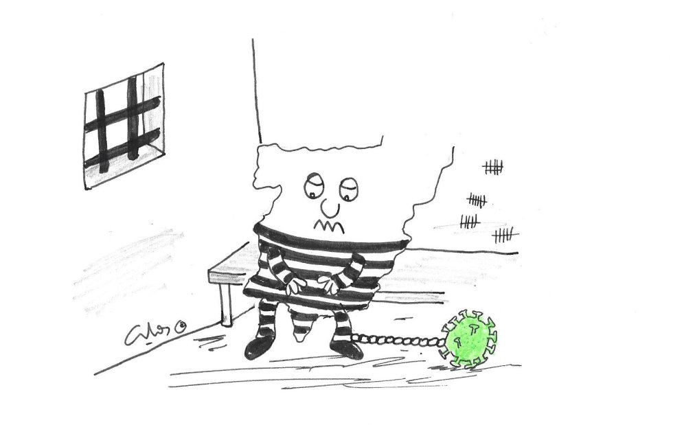 La viñeta de Villanueva, presos. La viñeta de Villanueva, presos.