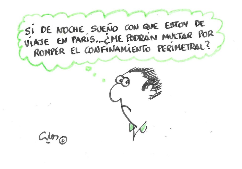 La viñeta de Villanueva, París. La viñeta de Villanueva, París.