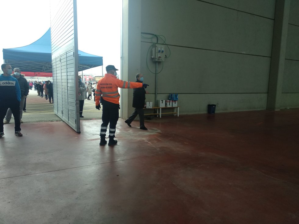 Así se está desarrollando el cribado en Aranda de Duero. Así se está desarrollando el cribado en Aranda de Duero.