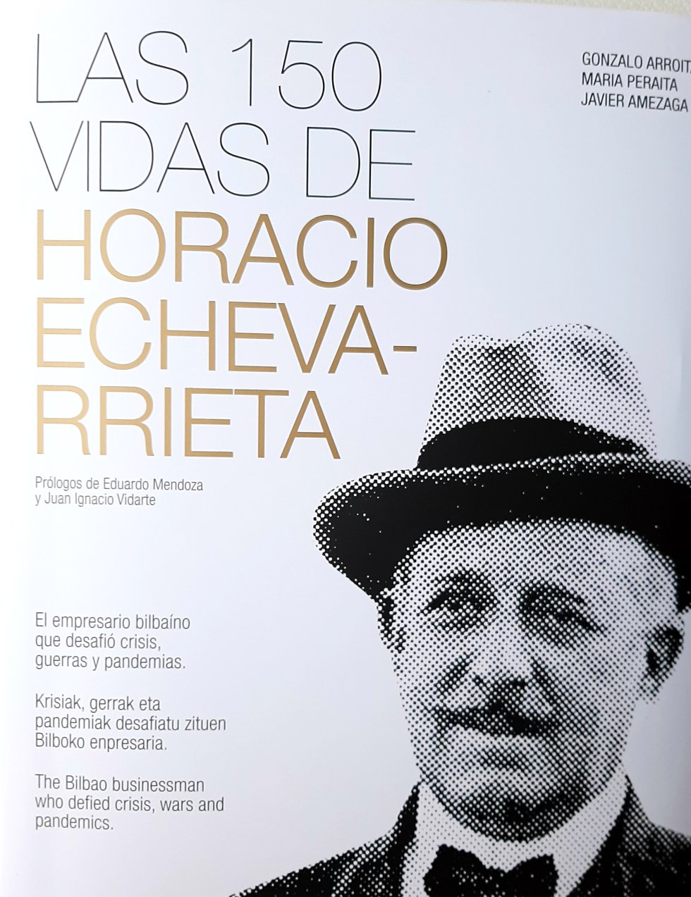 Portada del libro ahora publicado sobre el magnate vasco Portada del libro ahora publicado sobre el magnate vasco