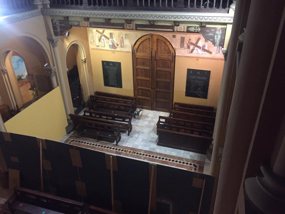 Fotogalería: El Hospital Provincial de Castelló convierte la iglesia del centro hospitalario en una sala de espera Fotogalería: El Hospital Provincial de Castelló convierte la iglesia del centro hospitalario en una sala de espera
