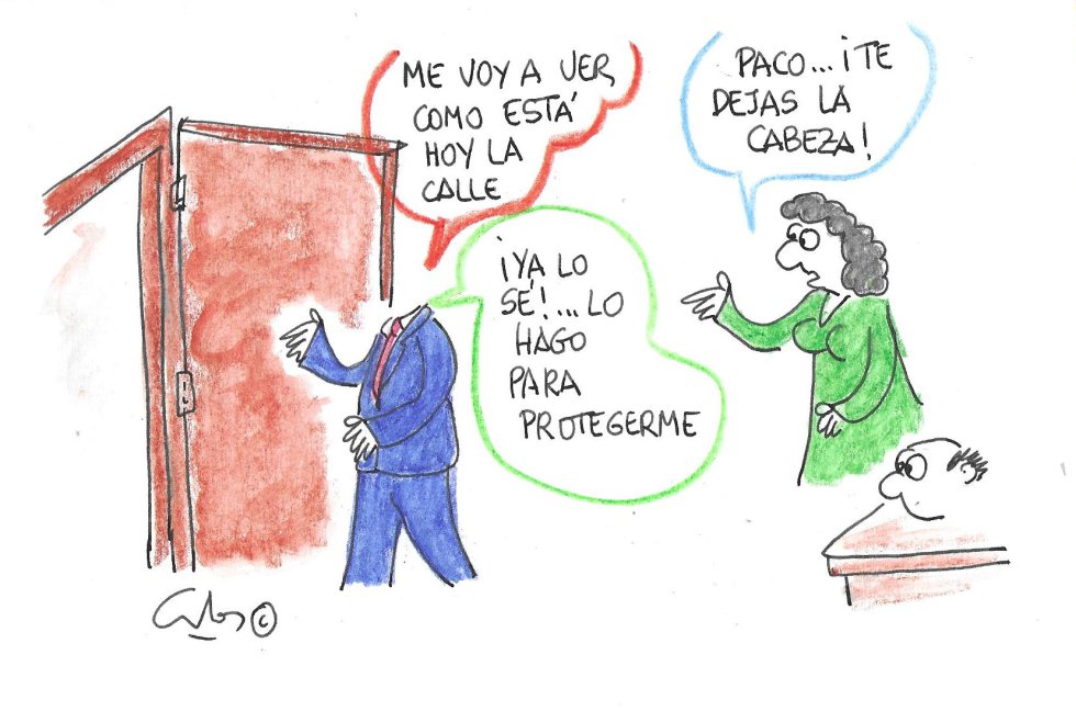 La viñeta de Villanueva, sin cabeza. La viñeta de Villanueva, sin cabeza.
