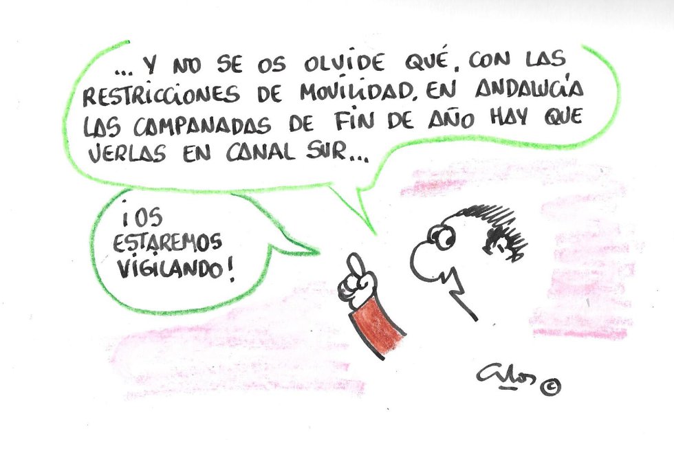 La viñeta de Villanueva, restricciones. La viñeta de Villanueva, restricciones.