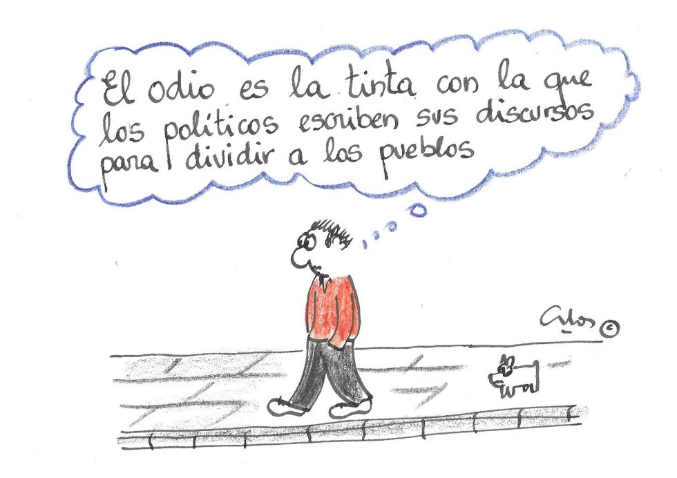 La viñeta de Villanueva, tinta. La viñeta de Villanueva, tinta.