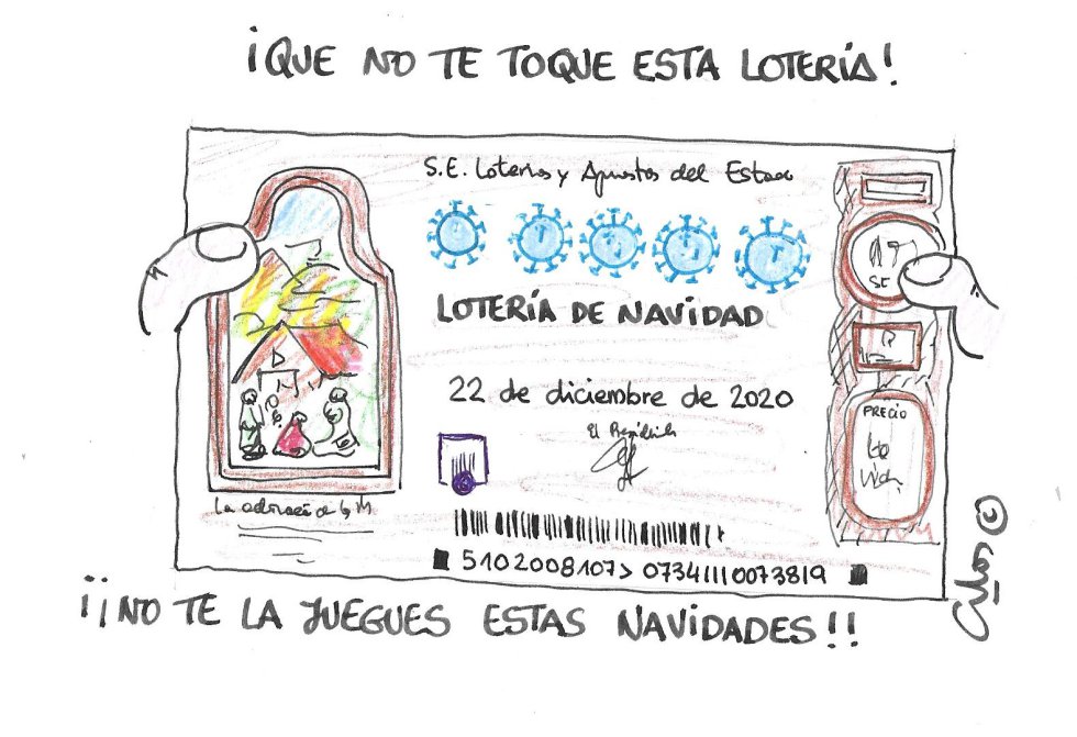 La viñeta de Villanueva, lotería La viñeta de Villanueva, lotería