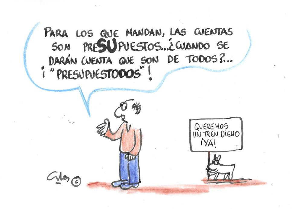 La viñeta de Villanueva, preSUpuestos. La viñeta de Villanueva, preSUpuestos.