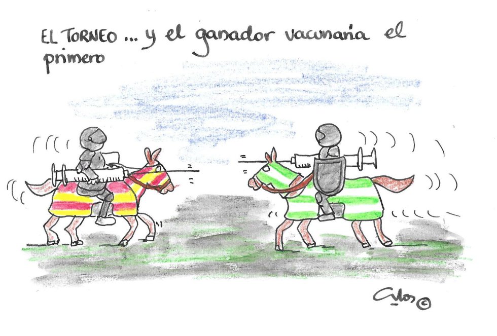 La viñeta de Villanueva, el torneo. La viñeta de Villanueva, el torneo.