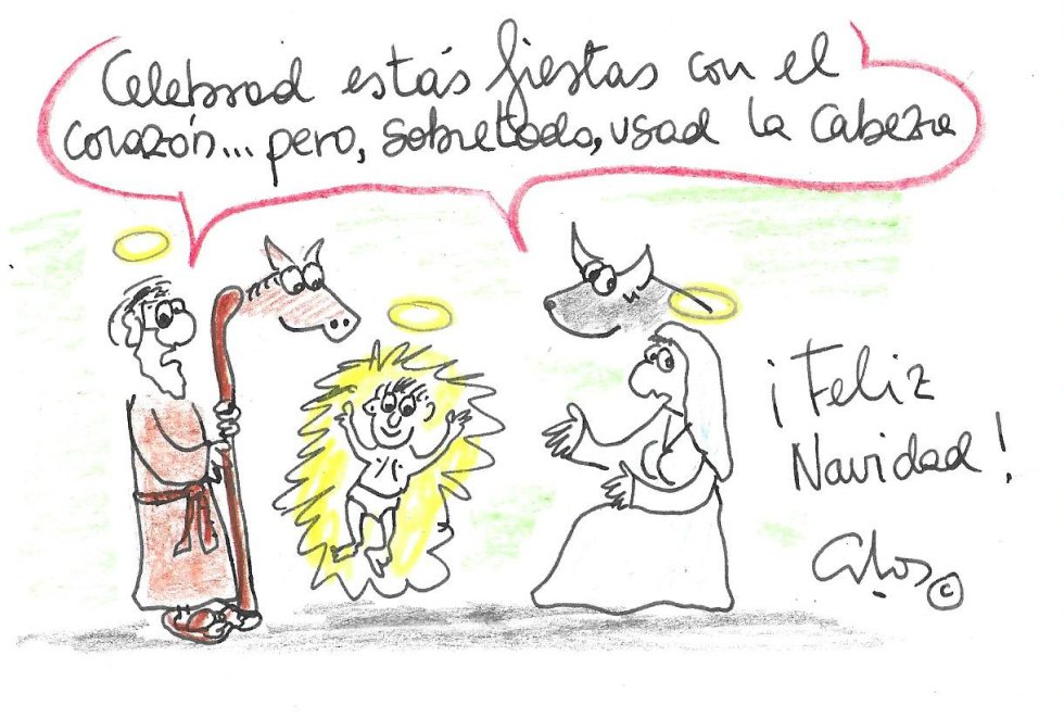 La viñeta de Villanueva ¡Feliz Navidad! La viñeta de Villanueva ¡Feliz Navidad!