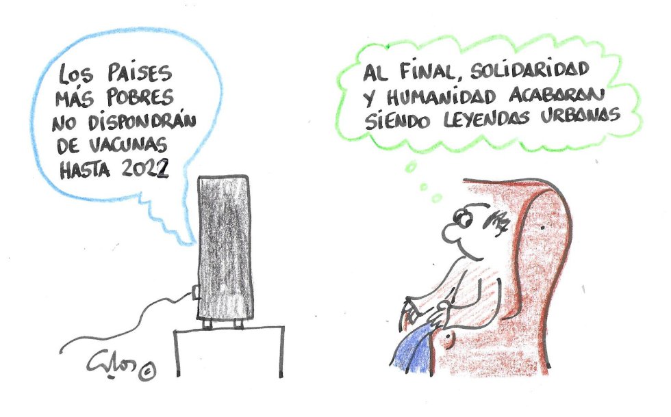 La viñeta de Villanueva, países pobres La viñeta de Villanueva, países pobres