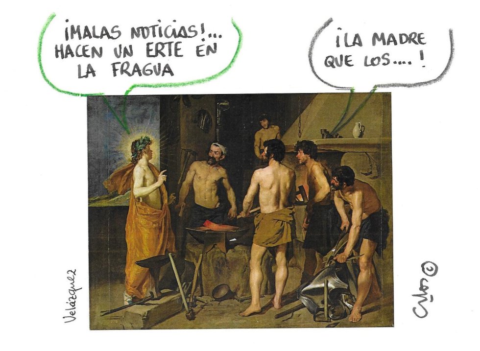 La viñeta de Villanueva, La Fragua La viñeta de Villanueva, La Fragua
