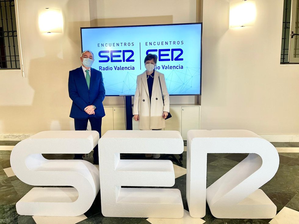Imágenes del Encuentros SER con Salvador Navarro, presidente de la CEV Imágenes del Encuentros SER con Salvador Navarro, presidente de la CEV