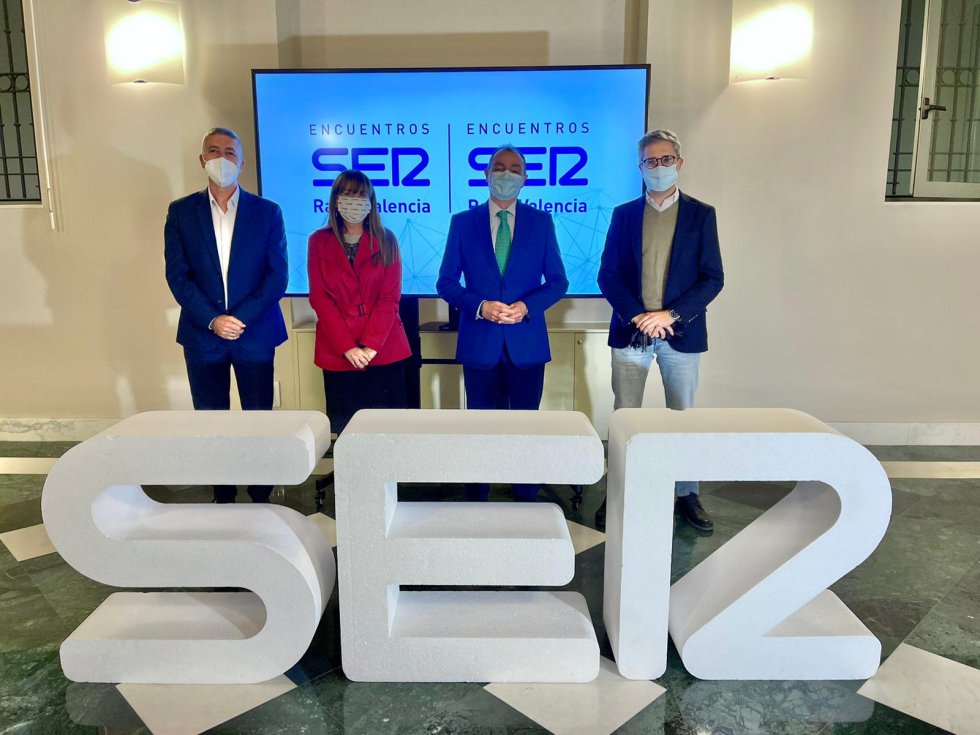 Imágenes del Encuentros SER con Salvador Navarro, presidente de la CEV Imágenes del Encuentros SER con Salvador Navarro, presidente de la CEV