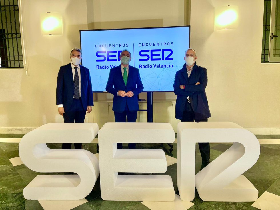 Imágenes del Encuentros SER con Salvador Navarro, presidente de la CEV Imágenes del Encuentros SER con Salvador Navarro, presidente de la CEV