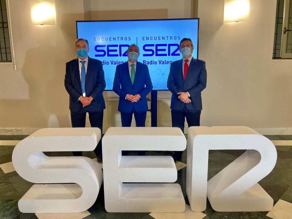 Imágenes del Encuentros SER con Salvador Navarro, presidente de la CEV Imágenes del Encuentros SER con Salvador Navarro, presidente de la CEV