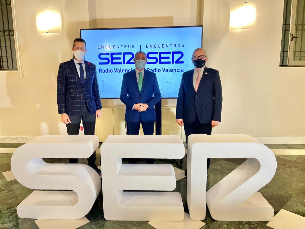 Imágenes del Encuentros SER con Salvador Navarro, presidente de la CEV Imágenes del Encuentros SER con Salvador Navarro, presidente de la CEV