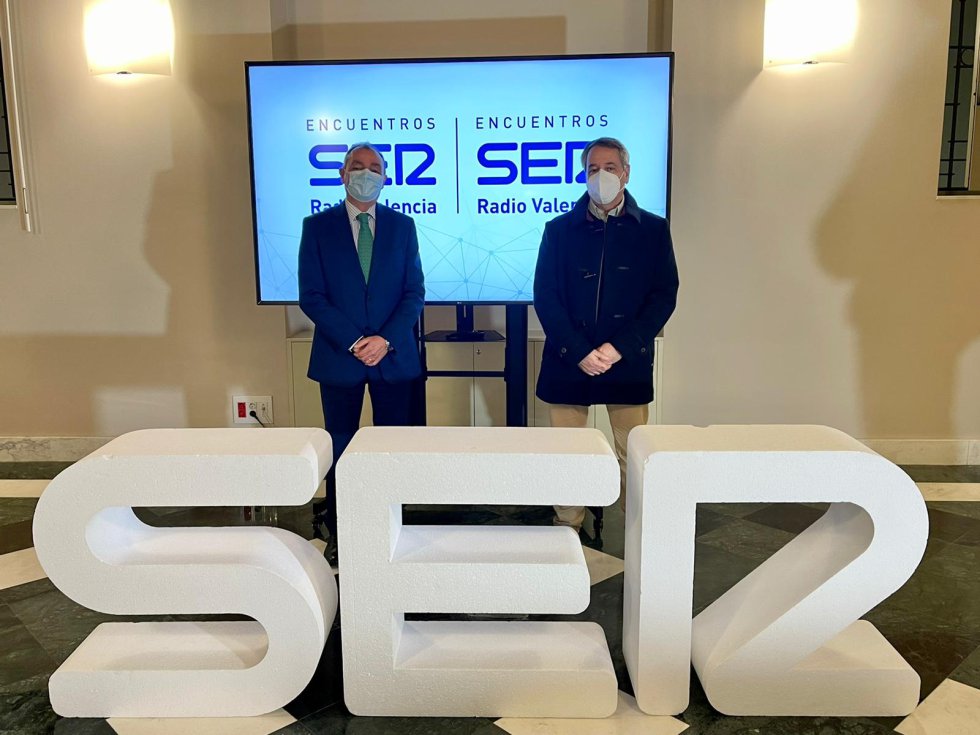 Imágenes del Encuentros SER con Salvador Navarro, presidente de la CEV Imágenes del Encuentros SER con Salvador Navarro, presidente de la CEV