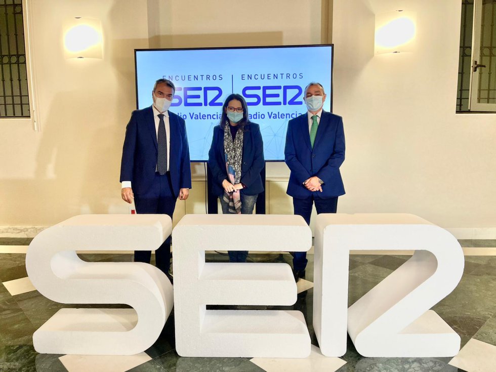 Imágenes del Encuentros SER con Salvador Navarro, presidente de la CEV Imágenes del Encuentros SER con Salvador Navarro, presidente de la CEV