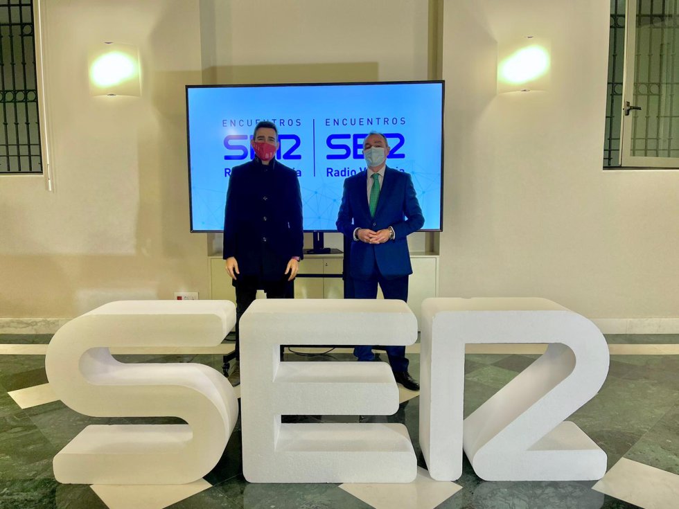 Imágenes del Encuentros SER con Salvador Navarro, presidente de la CEV Imágenes del Encuentros SER con Salvador Navarro, presidente de la CEV