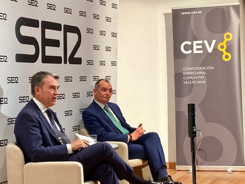 Imágenes del Encuentros SER con Salvador Navarro, presidente de la CEV Imágenes del Encuentros SER con Salvador Navarro, presidente de la CEV