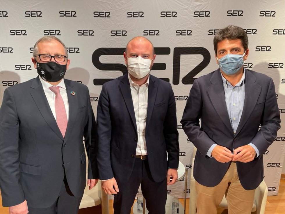 Imágenes del Encuentros SER con Salvador Navarro, presidente de la CEV Imágenes del Encuentros SER con Salvador Navarro, presidente de la CEV