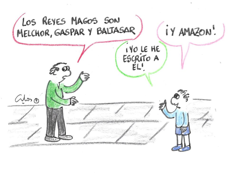 La viñeta de Villanueva, y Amazon La viñeta de Villanueva, y Amazon