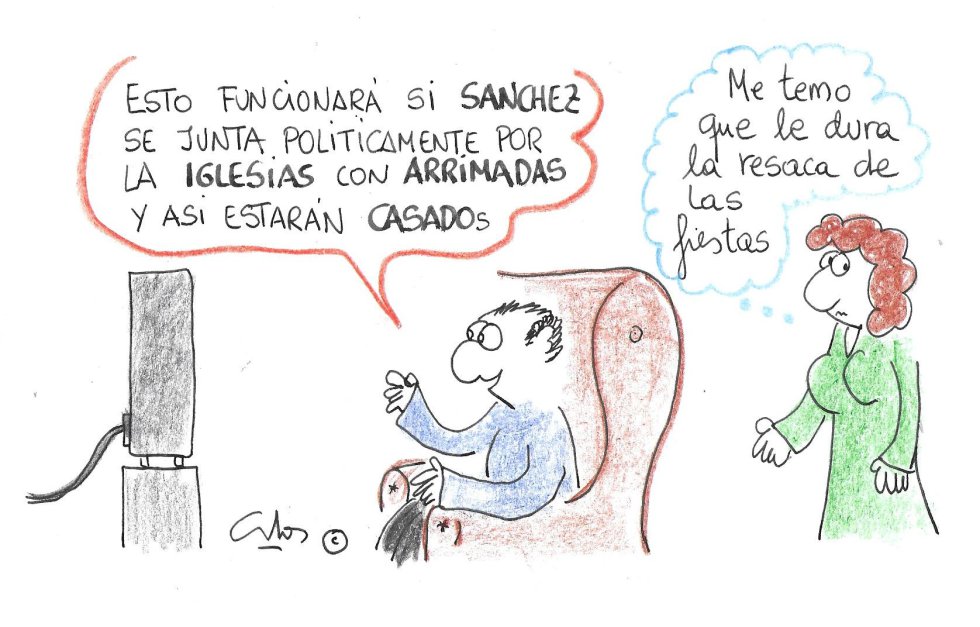 La viñeta de Villanueva, resaca La viñeta de Villanueva, resaca