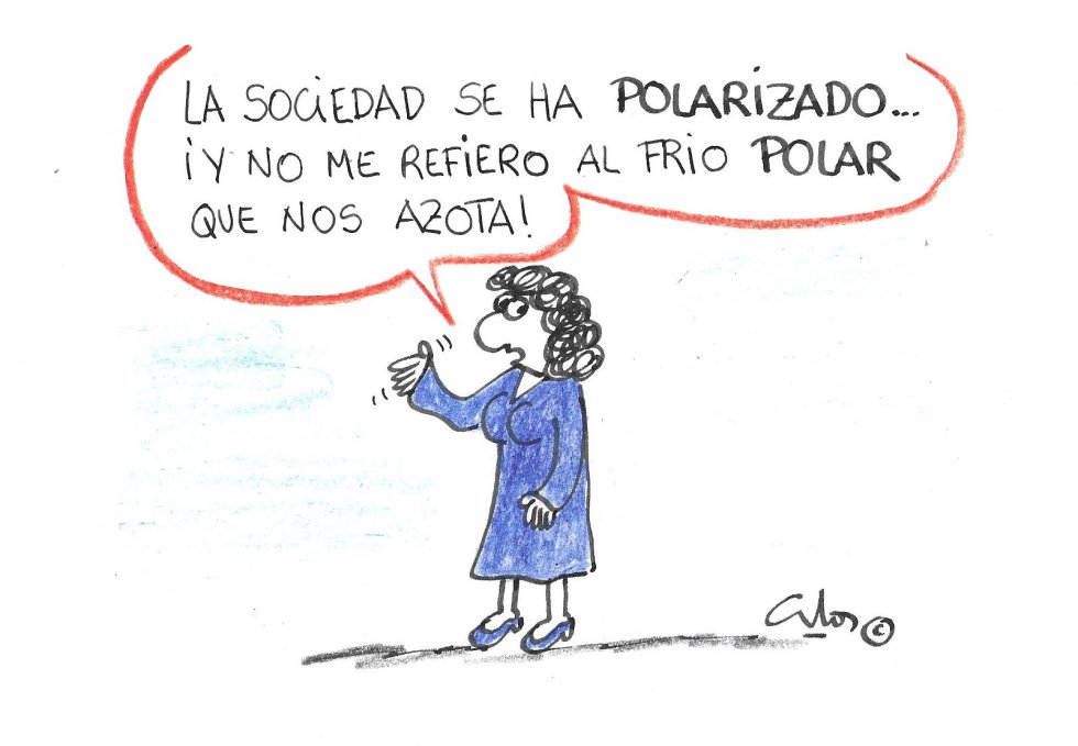 La viñeta de Villanueva, polarización La viñeta de Villanueva, polarización