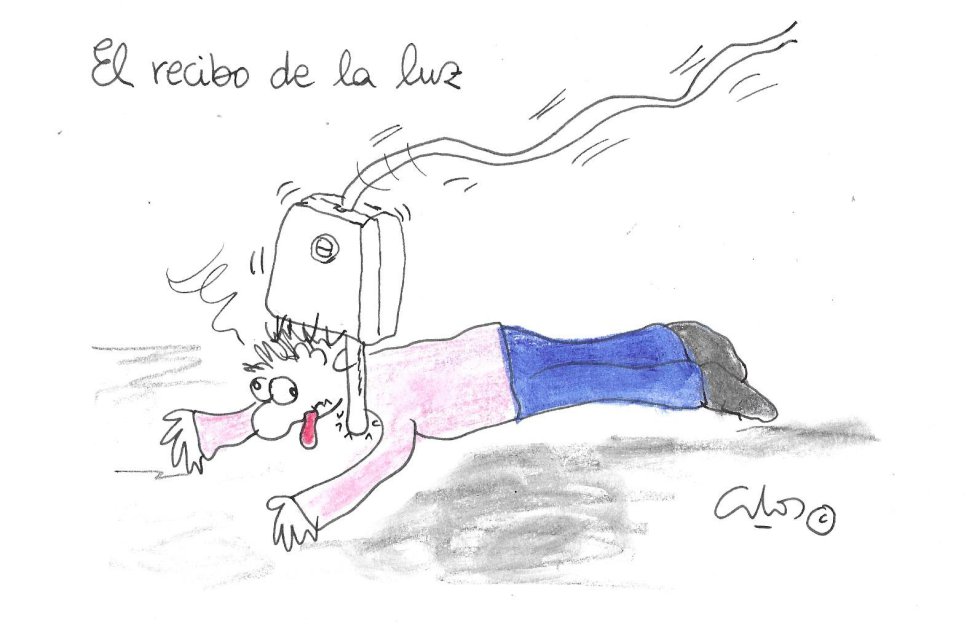 La viñeta de Villanueva, el recibo de la luz La viñeta de Villanueva, el recibo de la luz