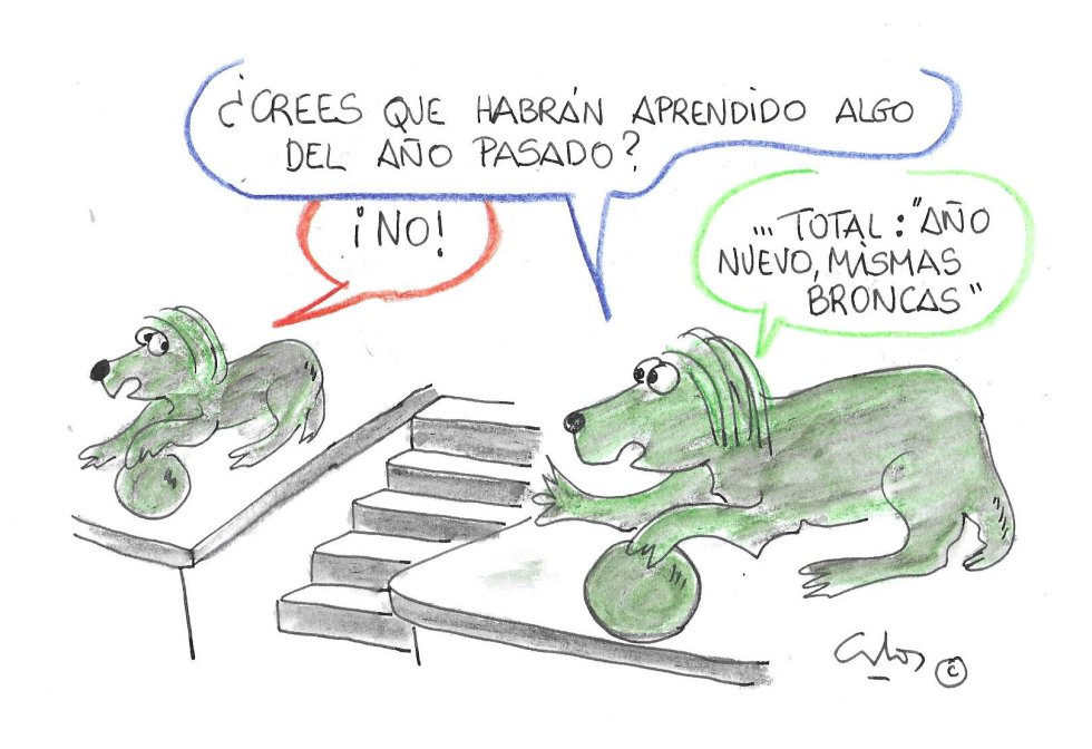 La viñeta de Villanueva, año nuevo La viñeta de Villanueva, año nuevo