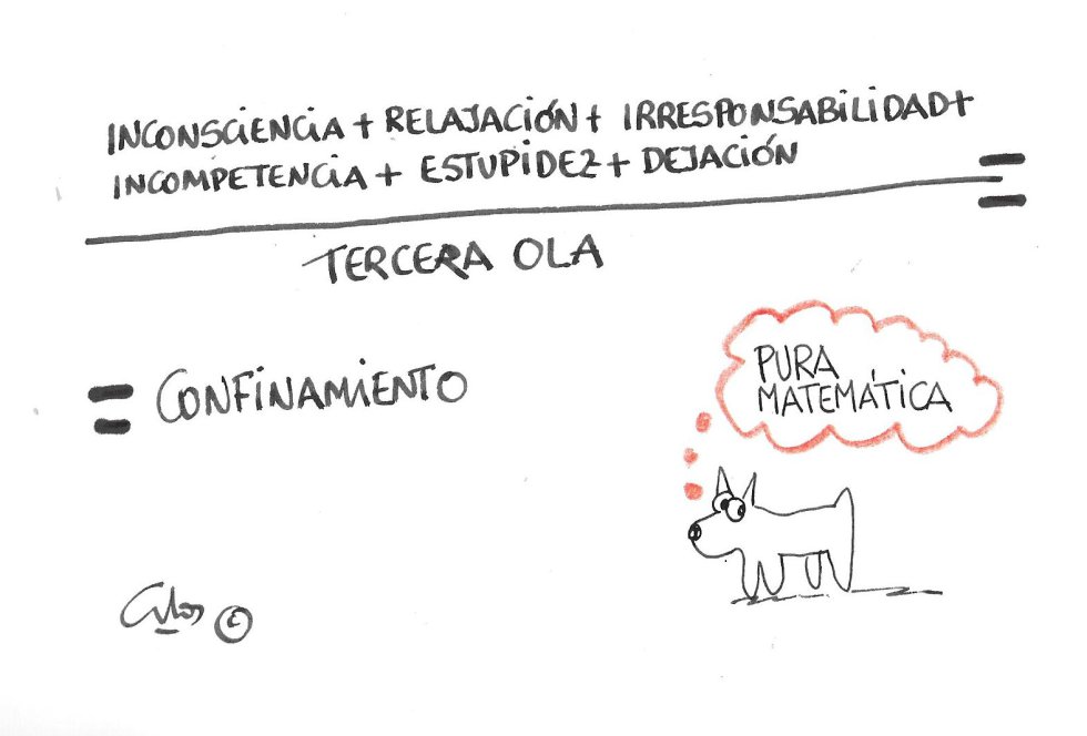 La viñeta de Villanueva, pura matemática La viñeta de Villanueva, pura matemática