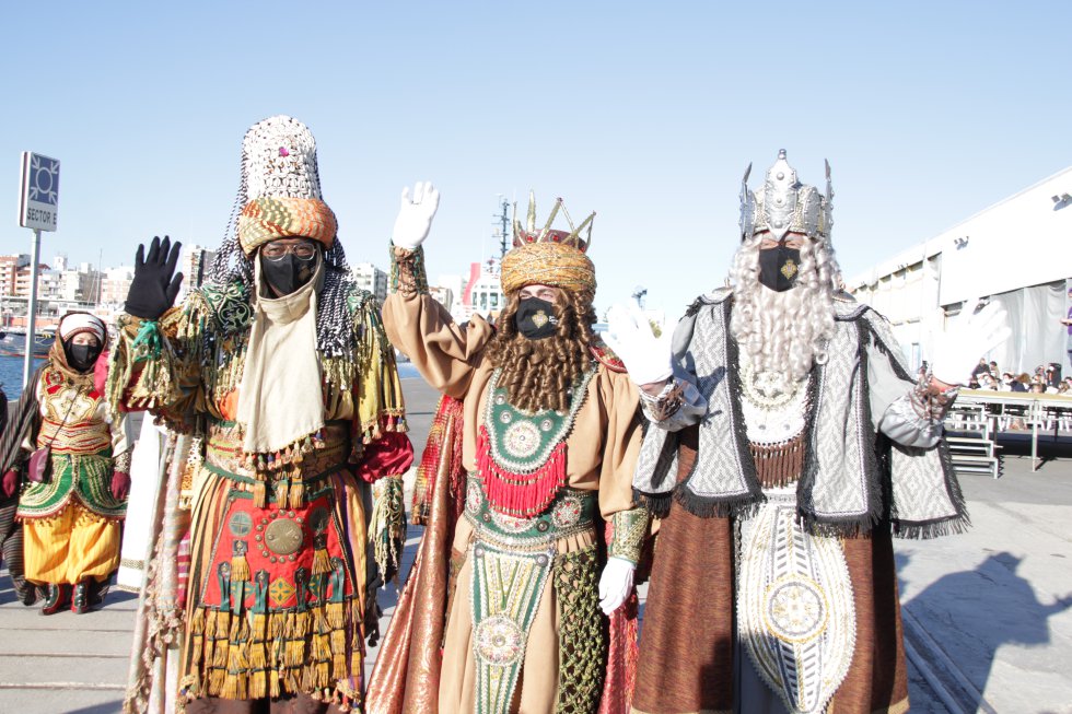 Imagen de los Reyes Magos en Castelló Imagen de los Reyes Magos en Castelló