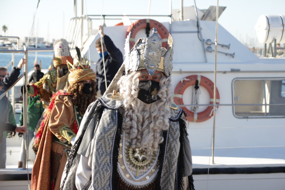 Imagen de la llegada de los Reyes Magos Imagen de la llegada de los Reyes Magos
