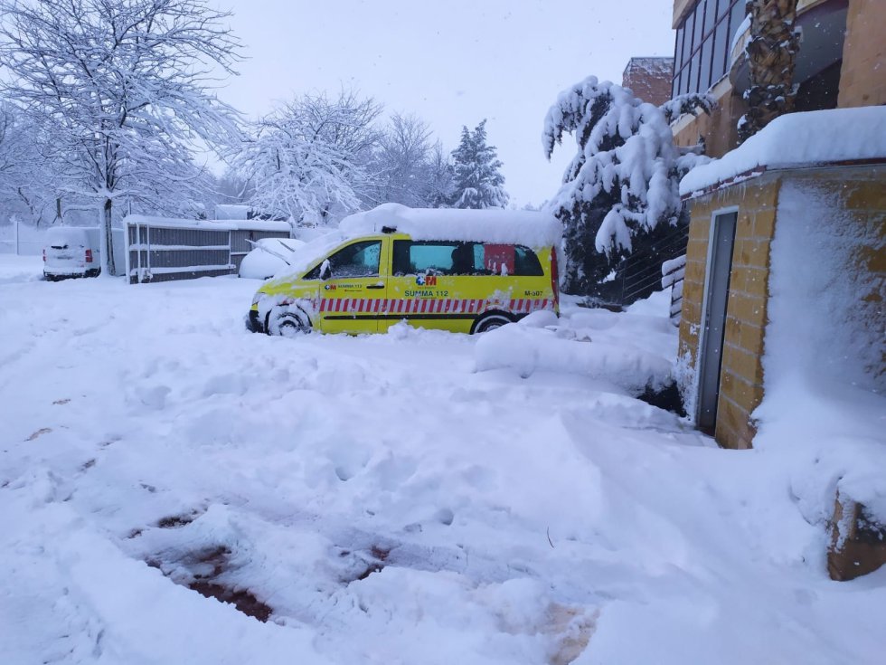 Así fue la "caótica" gestión del SUMMA durante la gran nevada, en imágenes Así fue la "caótica" gestión del SUMMA durante la gran nevada, en imágenes